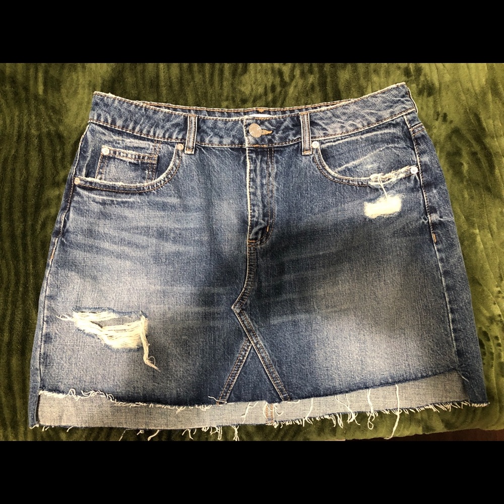 GARAGE Denim Skirt